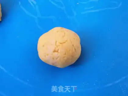 Make Chocolate pumpkin ball step 9