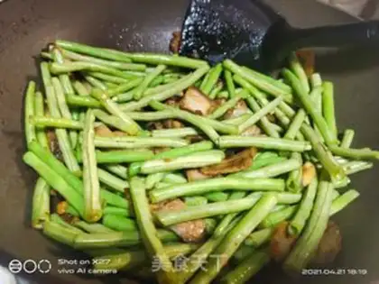 Make Five flowers and beans step 4