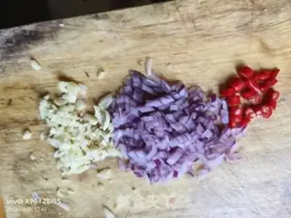 Make Precious shrimp step 3