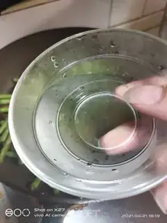 Make Five flowers and beans step 5