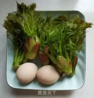 Make Old sprouts, fried eggs step 0