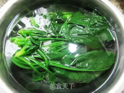 Make Beef slices of spinach step 3