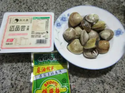 Make Squeeze the bean-curd soup step 0
