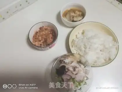 Make Five bouquets of beans step 0