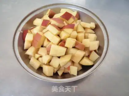 Make Apple date congee step 6