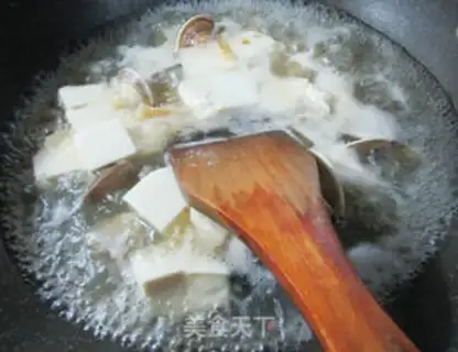 Make Squeeze the bean-curd soup step 3