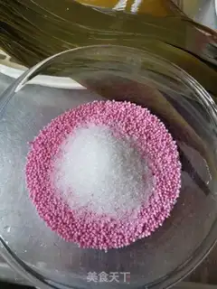 Make Pink crystal, Simi step 0