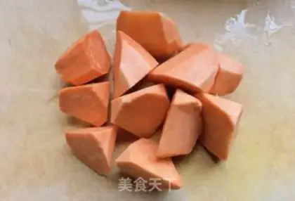 Make Quinos, sweet potatoes, rice congee step 4