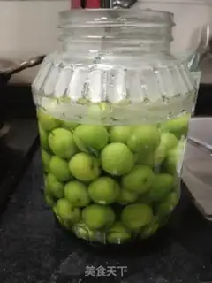 Make Seasonal flooding of acid plums step 2