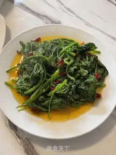 Make Pumpkin leaves step 5