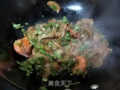 Make Cray shrimp and cheese step 10