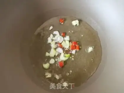 Make Pineapple sweet rice step 3