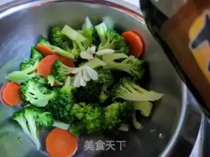 Make ♪ West blue flowers with carrots ♪ step 5