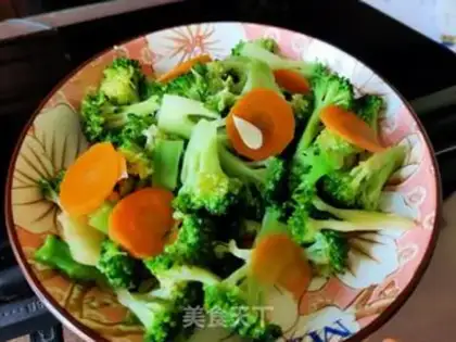 Make ♪ West blue flowers with carrots ♪ step 8
