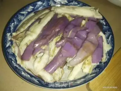 Make Tore the eggplant step 2