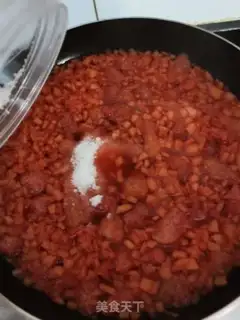 Make Strawberry apple sauce step 5