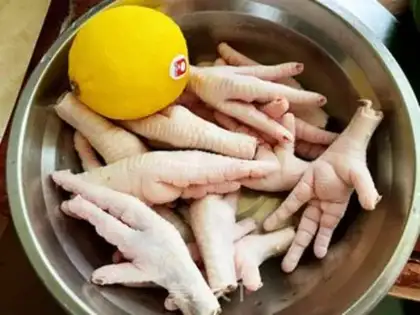 Make Porridge claws step 0