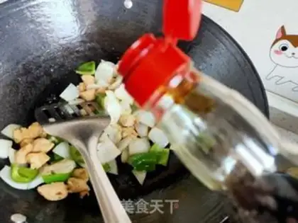 Make Pepper chicken step 7
