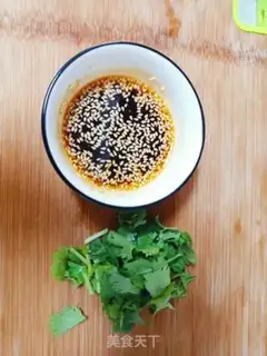 Make Spicy chicken silk step 5
