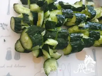 Make The cucumbers step 0