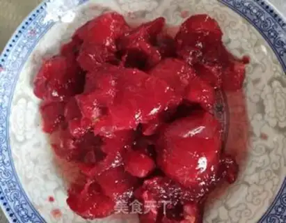 Make Milk, red, ice cream step 4