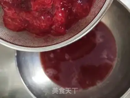 Make Milk, red, ice cream step 5