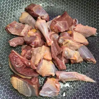 Make Five fingers for peach pigeons step 1