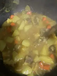 Make Curry beef step 4