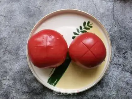 Make Tomato cucumber step 1
