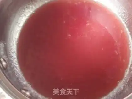 Make Milk, red, ice cream step 7