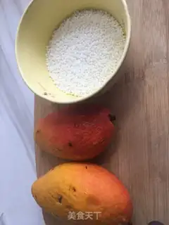 Make Mango milk Simirou step 0