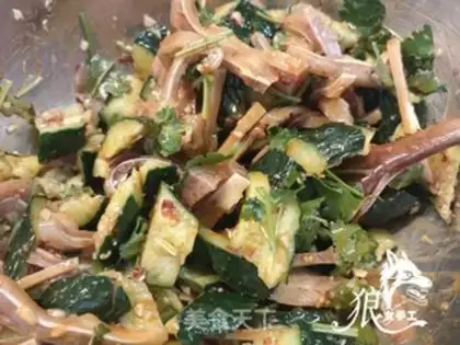 Make The cucumbers step 4