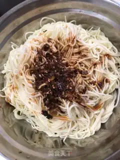 Make Double-dry noodles step 4