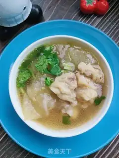 Make Sour melon soup step 15