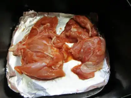 Make New Orleans Bread Leg Burger step 6