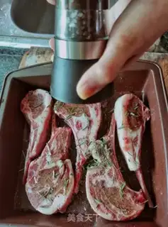 Make French lamb chops step 1