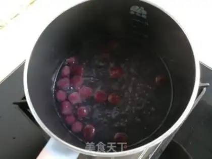 Make Potato round for egg soup step 2
