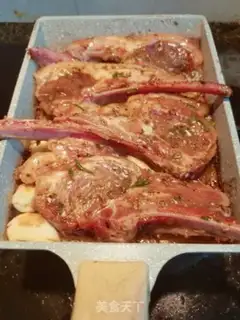 Make French lamb chops step 3