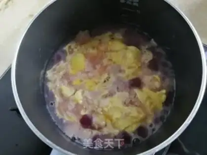 Make Potato round for egg soup step 4