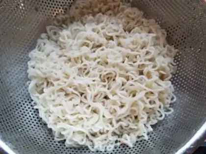 Make Fried noodles step 4