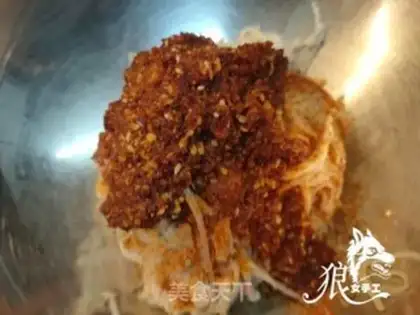 Make Red-oiled needle mushrooms step 6
