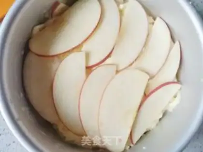 Make Apple yogurt cake step 5