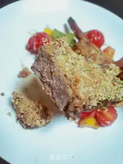 Make French lamb chops step 9