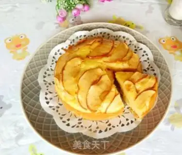 Make Apple yogurt cake step 8