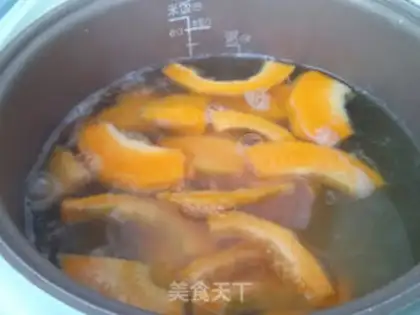 Make Green bean pumpkin porridge step 5