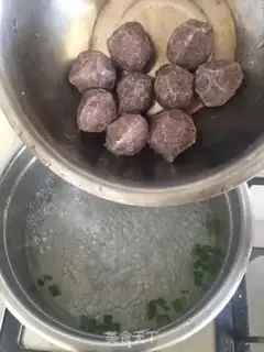 Make Cowballs, egg noodles step 6
