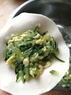 Make cucumber eggnoll step 6