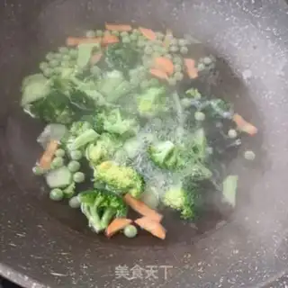 Make Peas orchid beef salad step 5