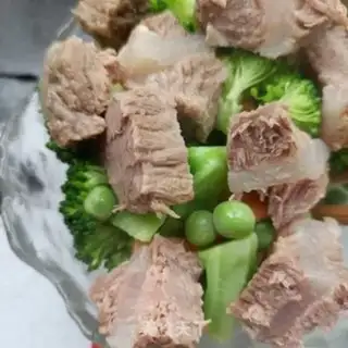 Make Peas orchid beef salad step 7