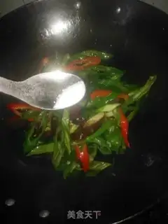 Make Pepper fried sausage step 6